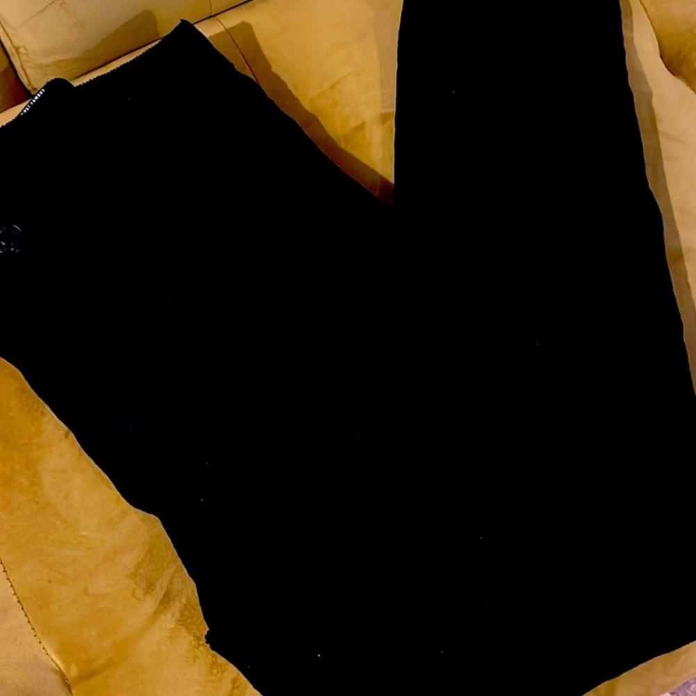 Corduroy Black Pants